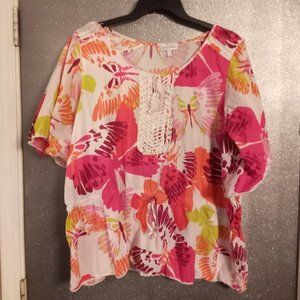 2X Colorful Bohemian Summer Shirt